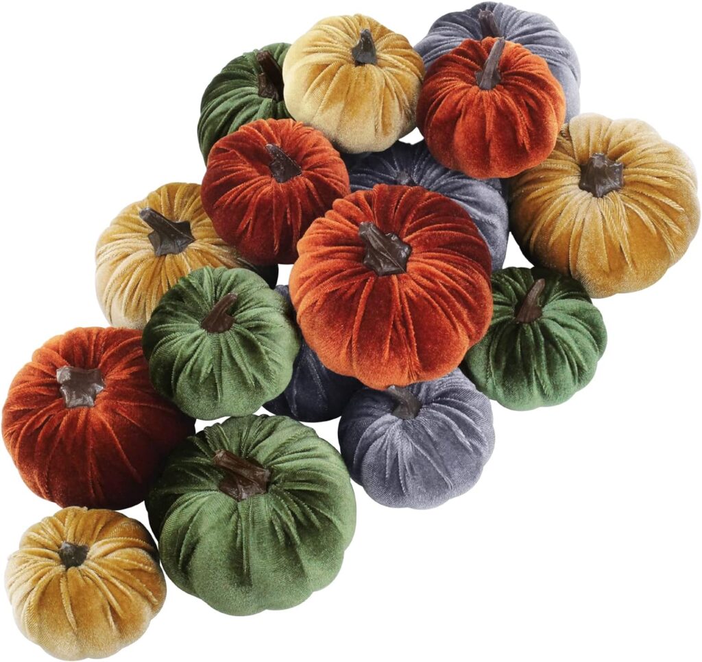 Assorted Faux Pumpkins