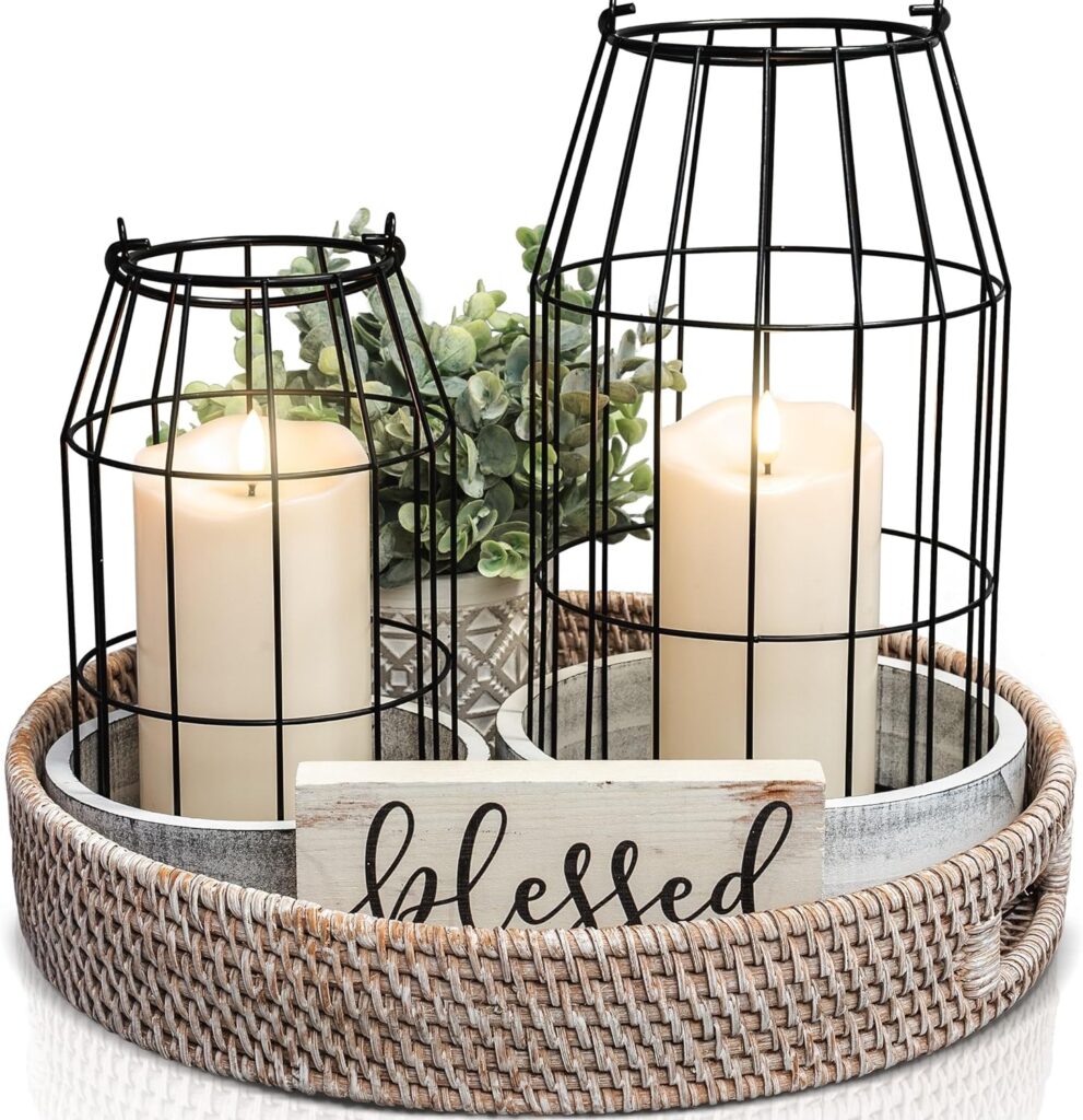 Rustic Lantern Set