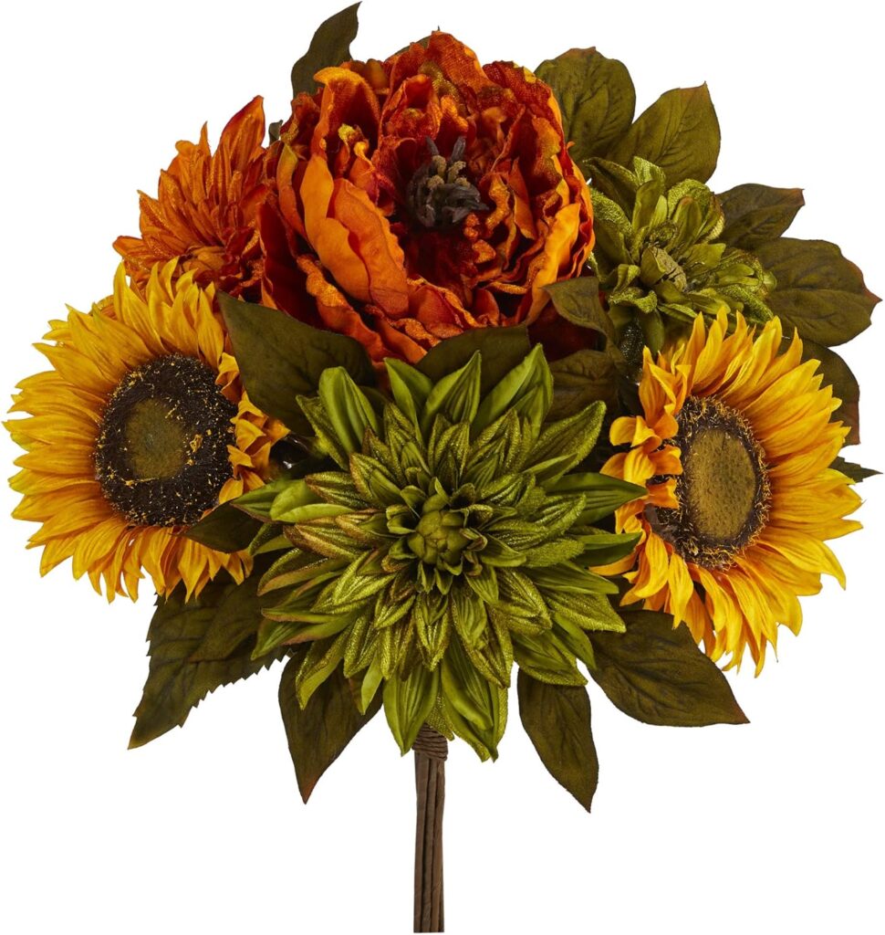 Sunflower Artificial Flower Bouquet.