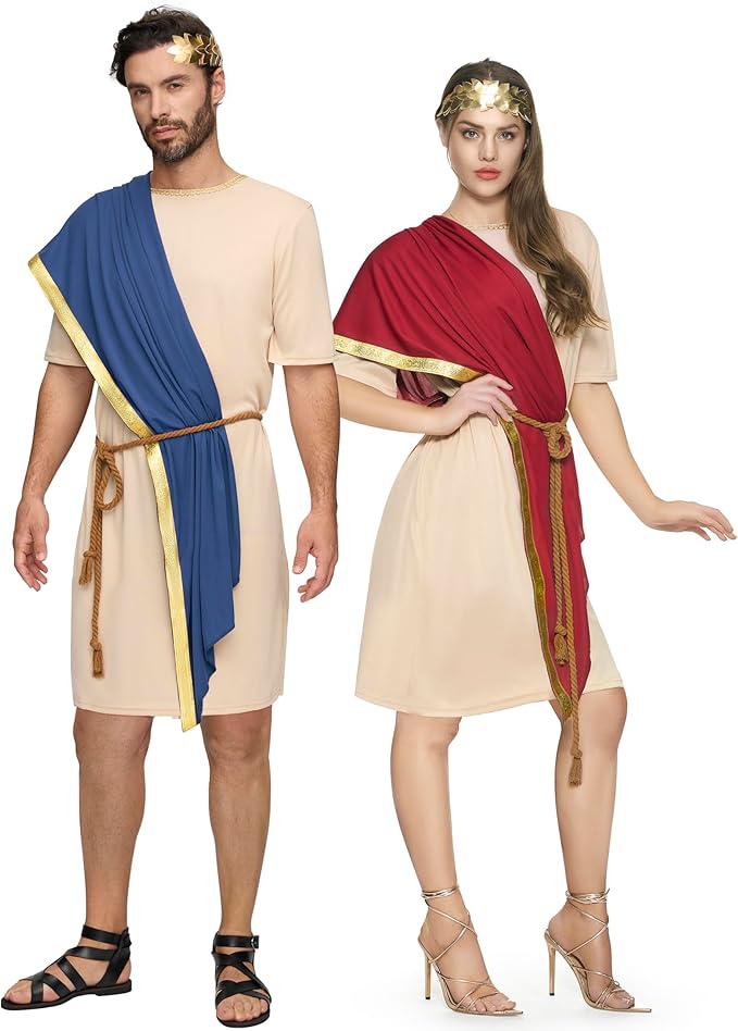 Adult costumes for halloween, roman empire inspired