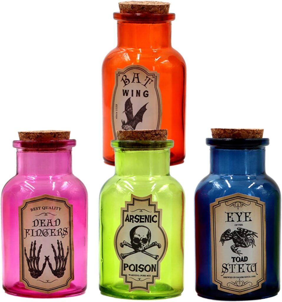 Glass Potion Bottles