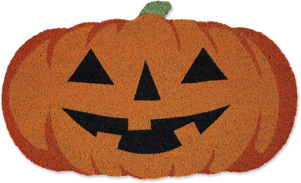 Halloween Pumpkin Welcome Mat